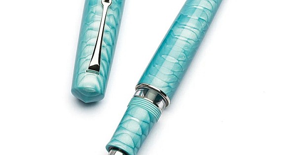 Leonardo Momento Zero Grande 2.0 Juma Dragon Skin Teal ST Fountain